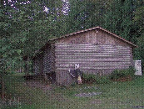 Penfield Cabin circa 2006.